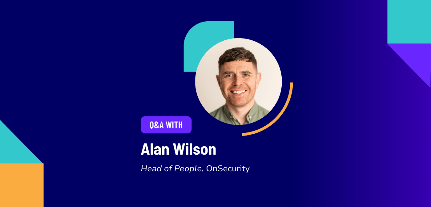 Alan Wilson Q&A
