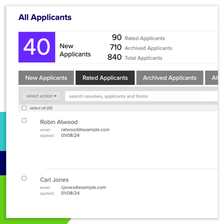 ats applicant screening