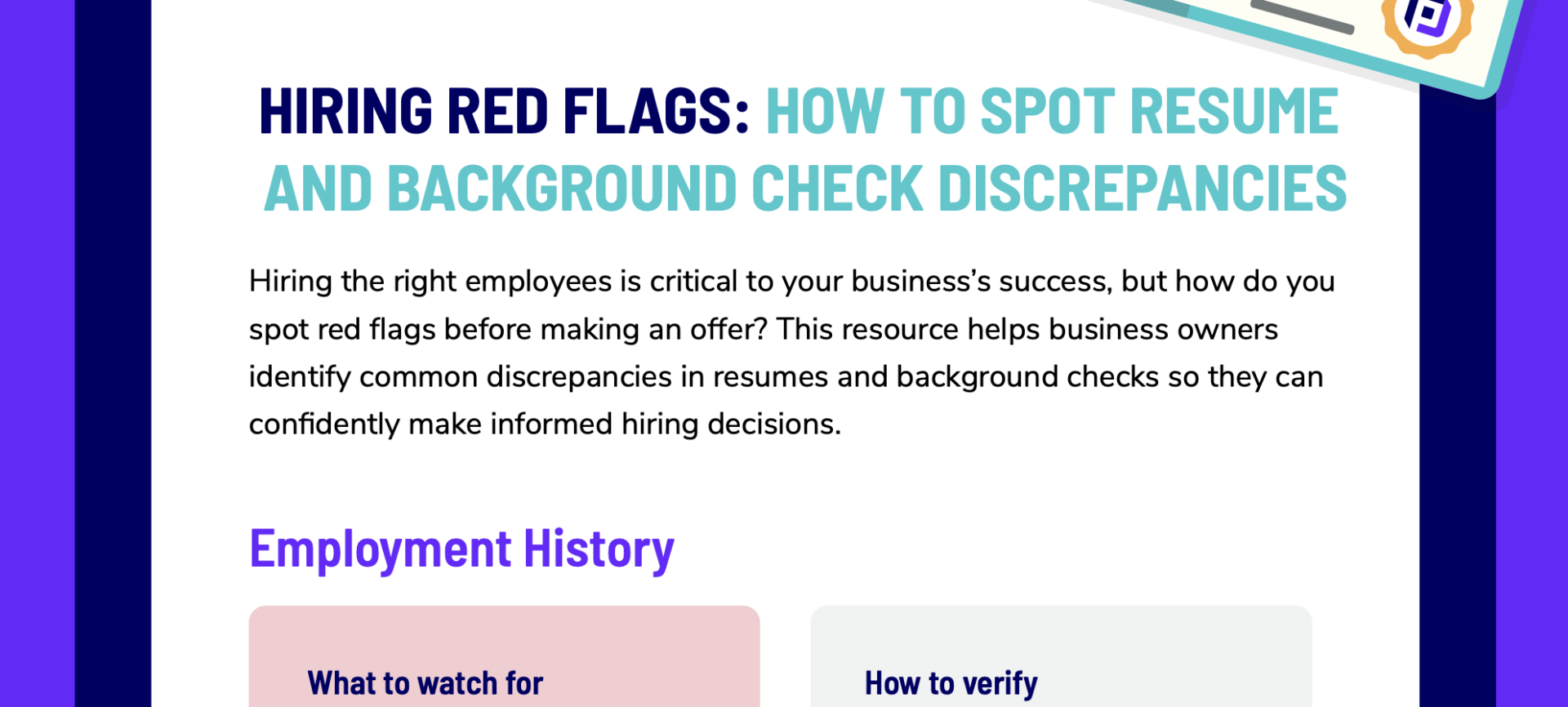hiring red flags screenshot